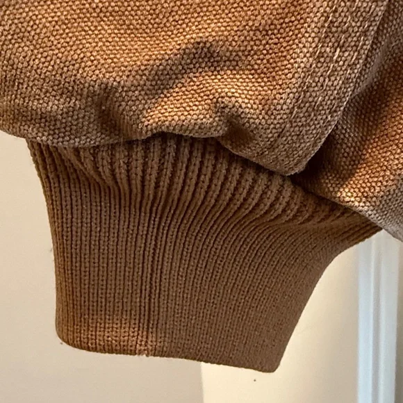 Carhartt Brown Hooded Jacket J130 Size XL - Picture 4 of 5